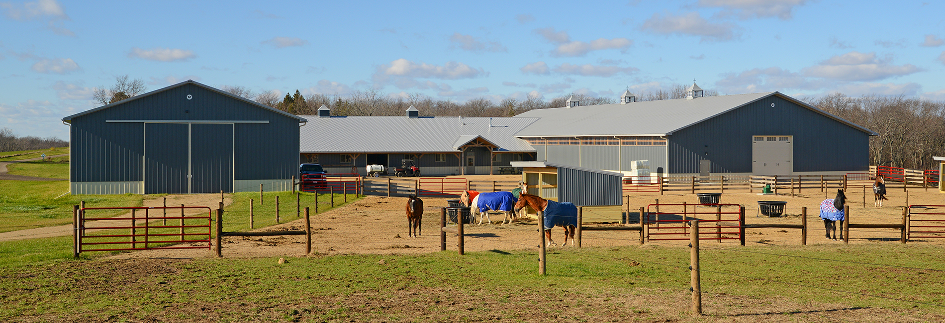 Horse Barns, Stables, Riding Arenas