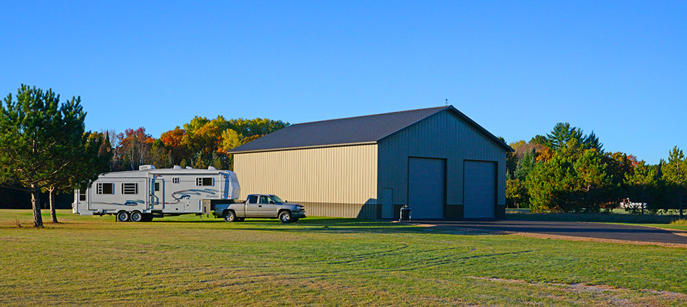 Suburban Storage Building