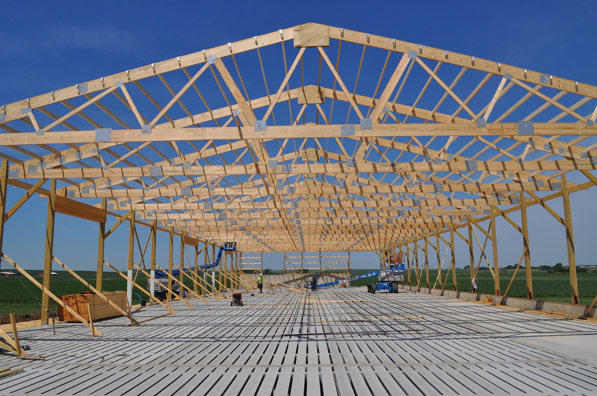 Post Frame Building Construction